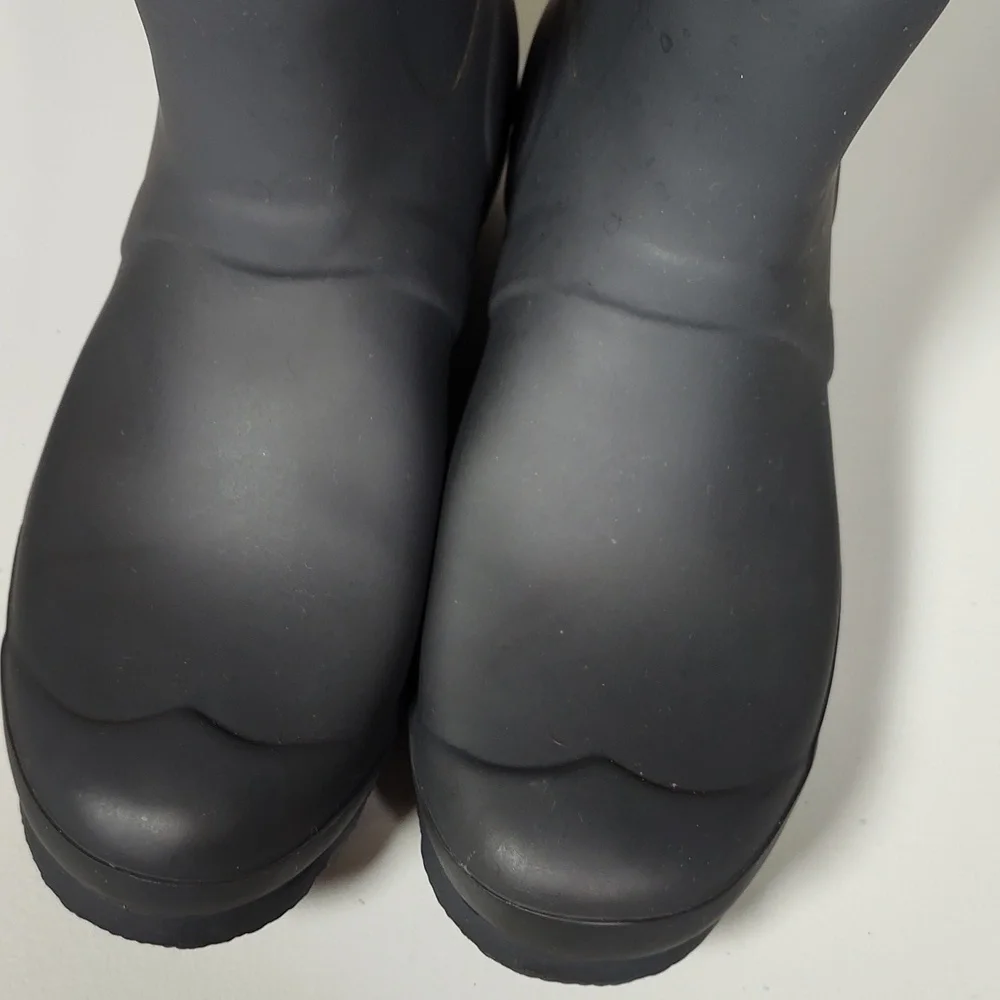 Hunter Women's Original Tall Rain Boots in‎ dark gray 7
